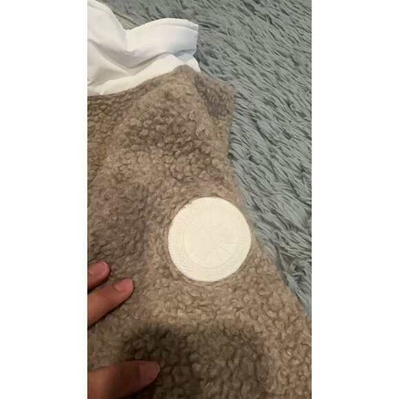 Canada Goose Mens Arctic Program Fleece Jacket With Zip Closure & Chest Pocket M - Picture 7 of 8